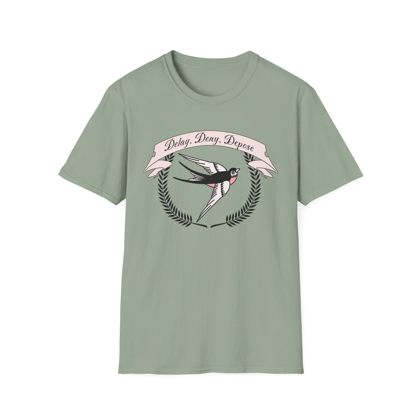Activism Collection Delay Deny Depose Tee